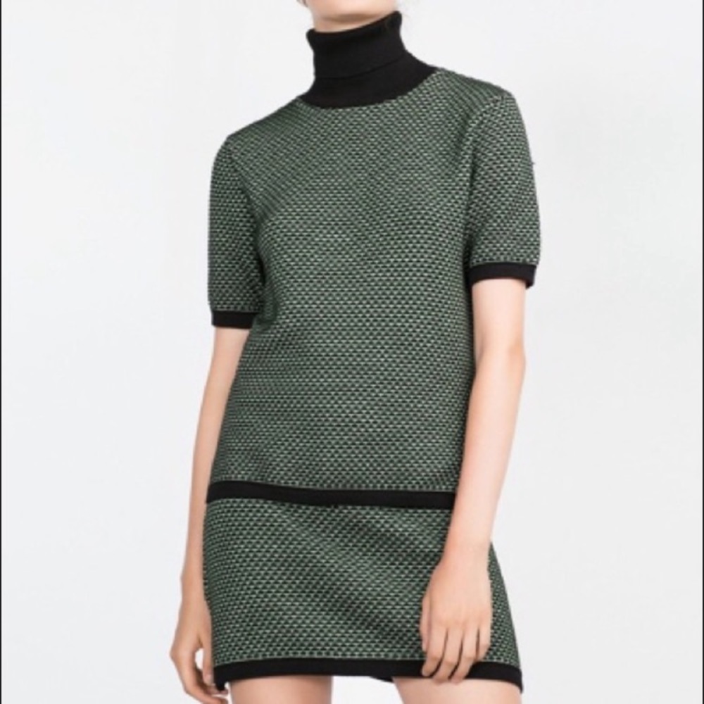 Zara Knit Sweater Skirt